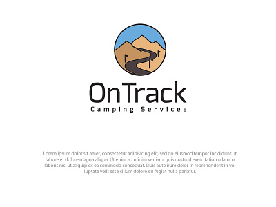 OnTrack Logo animation app branding creative creative design design flat icon identity illustration lettering logo logo design minimal typography ux vector website