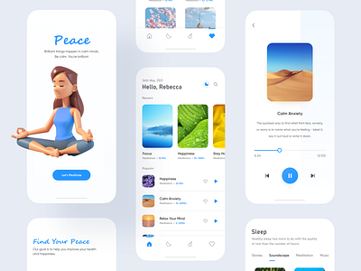 Meditation App - Peace Music App