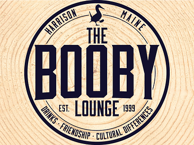 Booby Lounge blue booby culture drinks footed friendship lounge maine