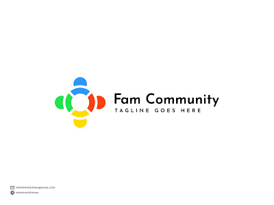 COMMUNITY business community company graphic design logo logo design modern logo