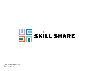 SKILL SHARE adobe business company logo logo design modern logo skills