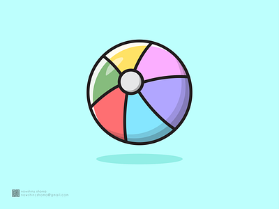 BALL ball digital flat illustration illustration illustrations modern