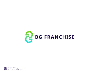 BG FRANCHISE CONSULTANT community company logo consultant icon logo logo logo design modern logo