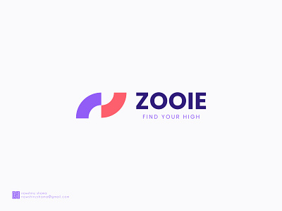 ZOOIE company logo logo design minimal logo modern logo