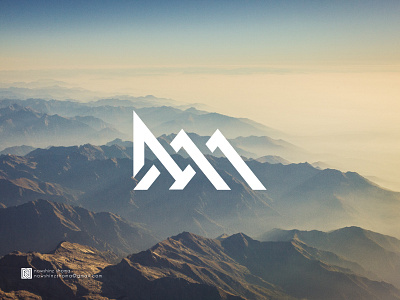 Peak logo logo design minimal modern modern logo mountain peak white