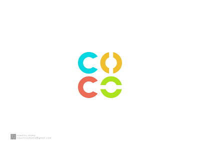 COCO logo logo design minimal modern logo