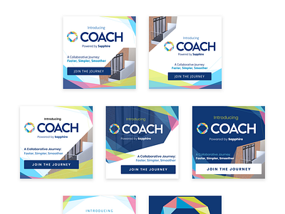 Coach - Social Media Ads display ads marketing design social ads