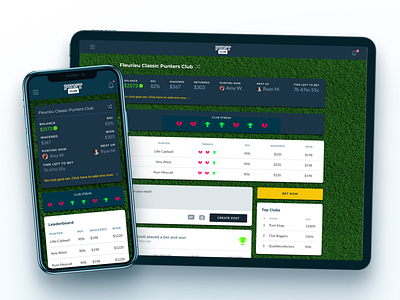 Sports Betting Social App - UI Design app design betting branding identity social sports ui ux