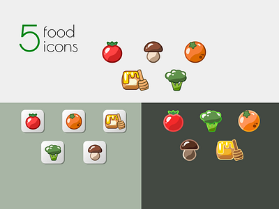 Food icons