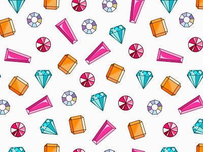 Colourful Crystal Background