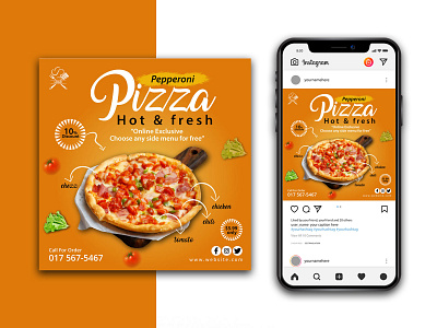 Pizza Banners Instagram Template