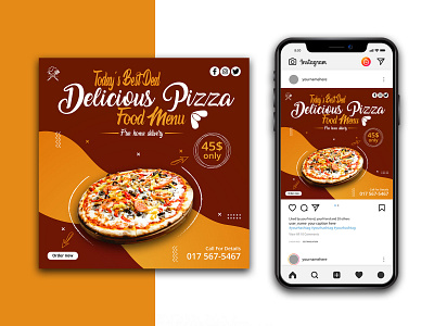 Pizza Banners Instagram Template