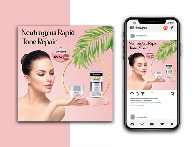 Beauty Product Instagram Template