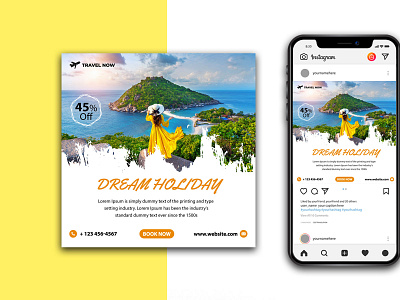 Travel Instagram Template