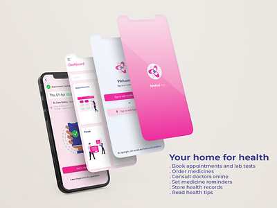 Medical Mobile App UI