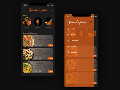 Dark Mode IOS APP app dark mode design ios ui ux