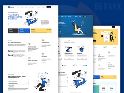 BeRank – SEO & Digital Agency Elementor Template Kit