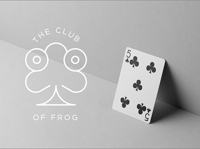 The Club Of Frog logo brand branding business design logodesign logoidea logoidentity logomark modern logo monogram logo