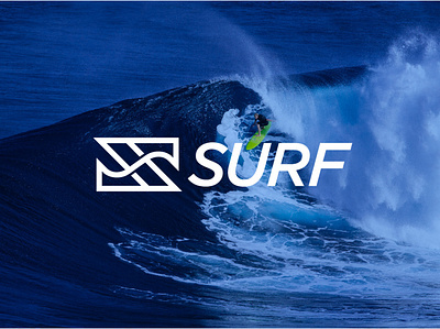 Surf brand brandidentity business design logodesign logoidentity monogram logo ui