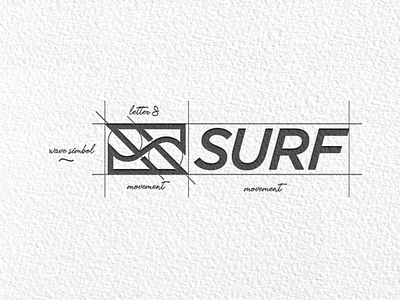 Surf brand brandidentity branding business design logodesign logoidentity logomark monogram logo ui