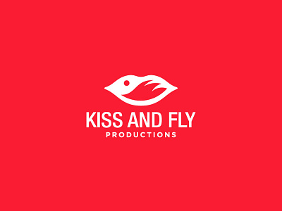 Kiss and Fly brand brandidentity business design illustration logoidentity logomark modern logo monogram logo ui