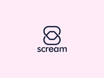 Scream brand brandidentity branding design illustration logodesign logoidentity logomark monogram logo ui