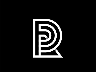 PR monogram artwork brandidentity branding business design graphic design lineart logo logodesign logoidea logoidentity logomark mark minimal monogram logo