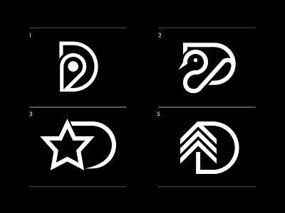 D monogram art artis artwork branding business graphic design lettermark lettermarkexploration logo mark minimal monogram unique