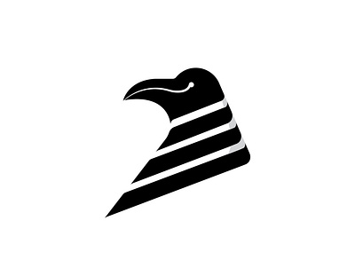 Raven animal bird brandidentity branding business illustration logo logodesign logoidentity logomark logozoo mark minimal modern raven shape