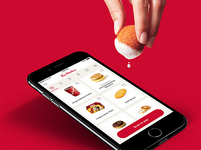 Tim Hortons iOS Case Study food interaction ios mobile prototyping ui ux visual