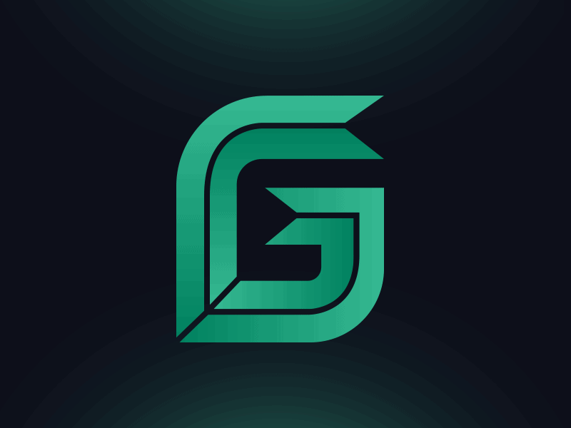 G.G Logo animation g gg gif logo