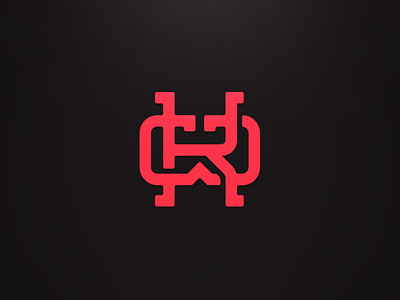 K.W concept kw logo monogram