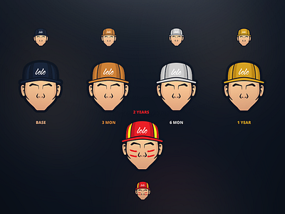 Maikelele Sub badges badges csgo emotes face sub