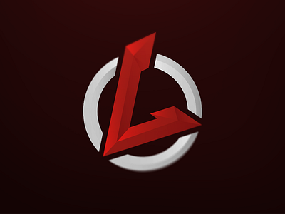 Leysttv Logo Design branding design l logo logomark red