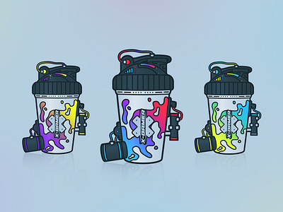 Flavor Mix Sticker drink energy. gamer mix sticker x