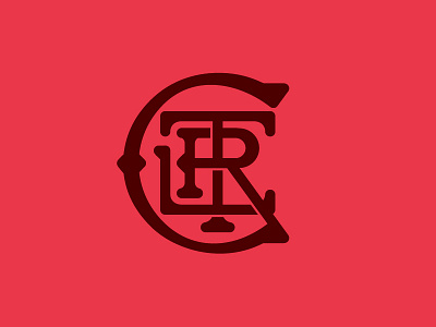 30-Minute Monogram: RTLC c initials l monogram r t typography western