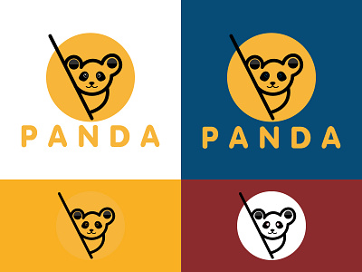 Panda Logo design logo design logo design 2021 minimalist logo panda logo