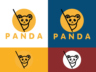 Panda Logo design