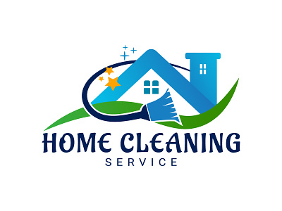 Home Cleaning logo by Ovi Ratan on Dribbble