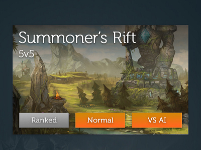 Summoner's Rift Queue Panel game league lol soft