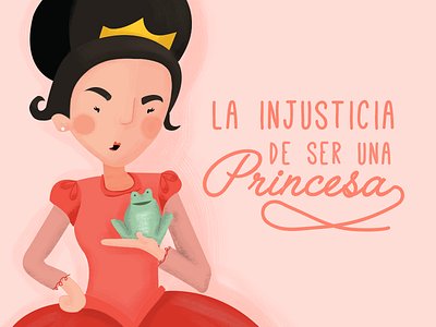 The Injustice of Being a Princess fairytale kids pastel princess sweet