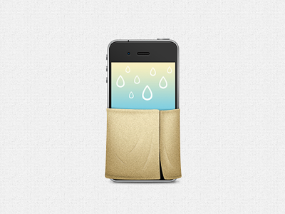 iPhone in sauna element iphone mobile sauna ui