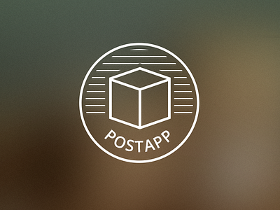 Logotype Postapp logo logotype
