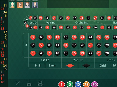 Casino App UI