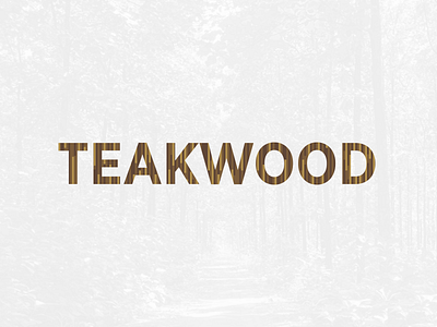 Furniture Shop Logotype logo logotype teak wood