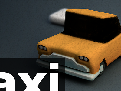 3D Experience 3d c4d taxi