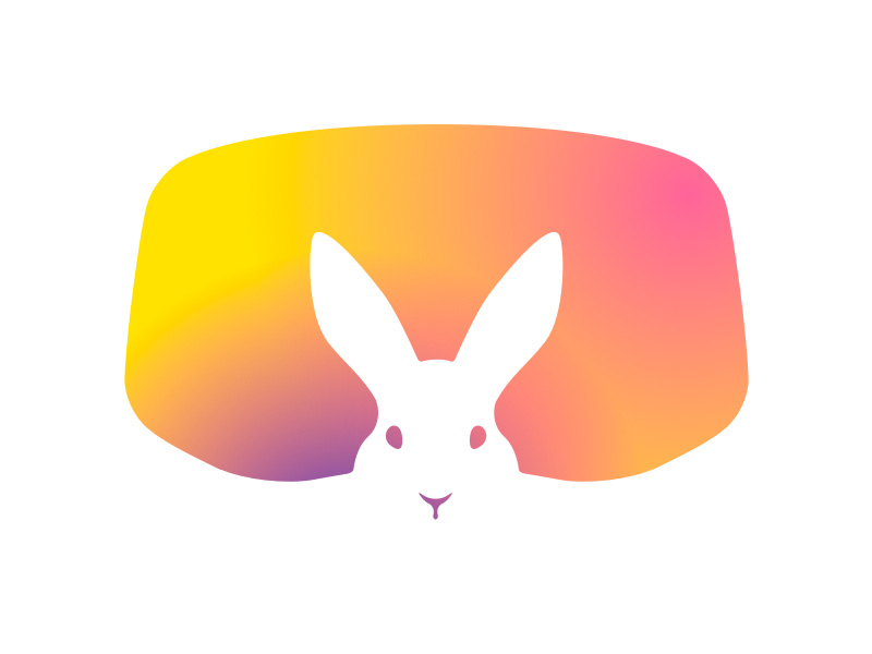 Tropical Bunnies Logotype Update bunnie vr headset vr logo logotype spherical photo 360 models tropicalbunnies
