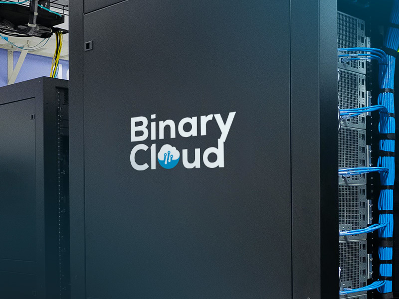 BinaryCloud Logotype new zealand binarycloud branding logo design logotype cloud hosting ecommerce