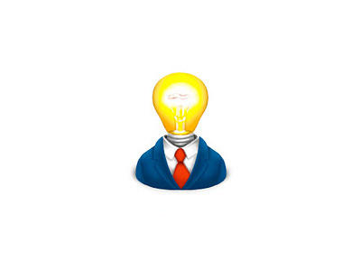 Lightbulb image for website