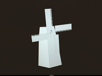 3D Windmill 3d cinema4d greyscalegorilla model windmill